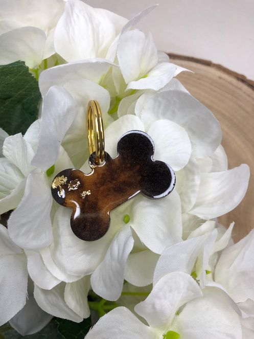 Hundemarke braun/coffee