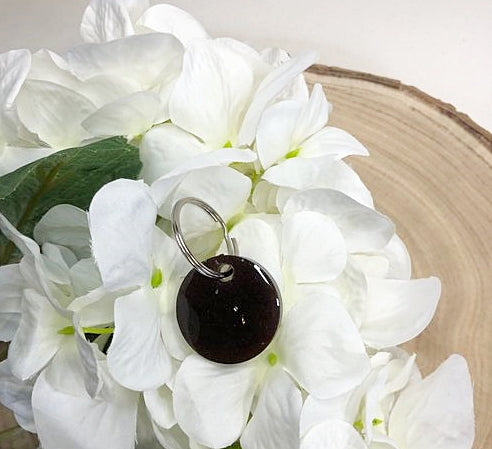 Hundemarke/Dunkelbraun