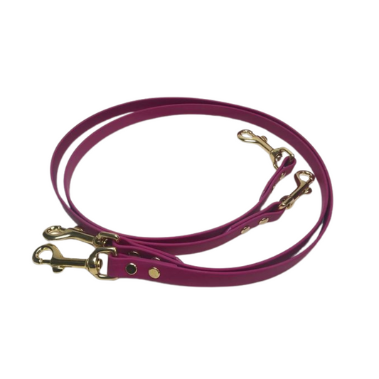 Koppellleine Set aus Biothane (wasserfest)/ Umhängeleine/Crossbody