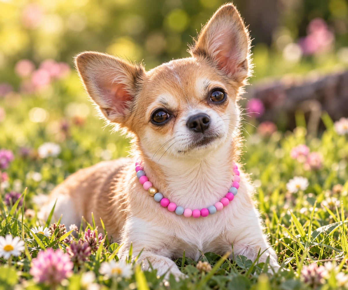 Hundekette Pink Dream für kleine Hunde