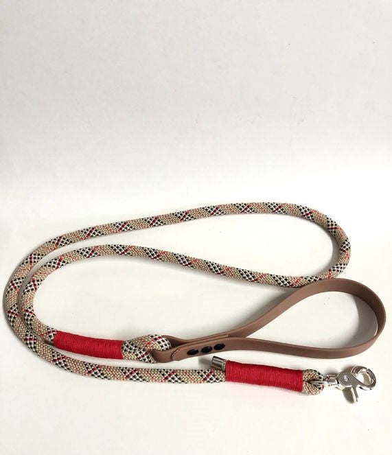 Cityleine aus Premiumtau/Tartan Beige