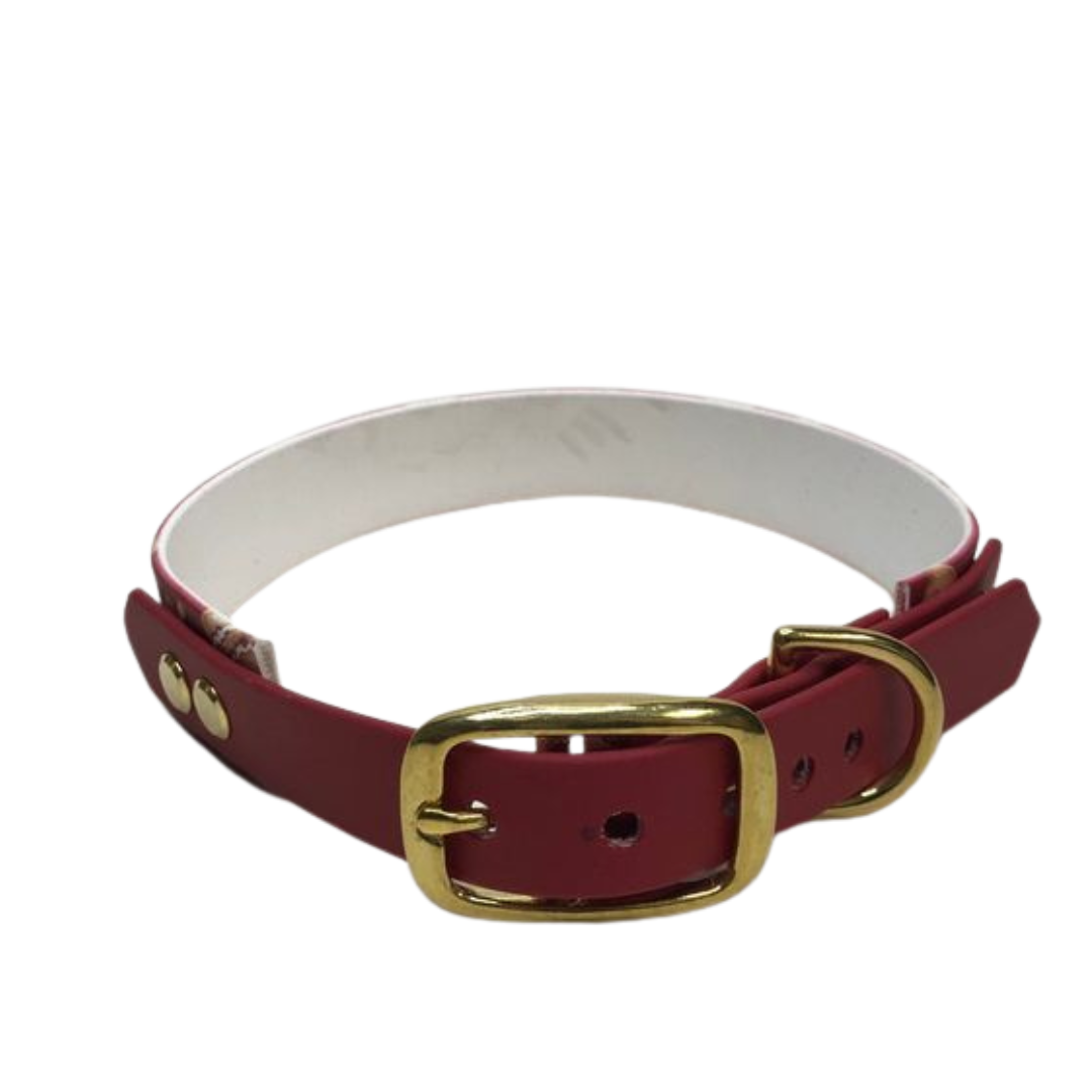 Halsband aus Biothane "Gingerbread"