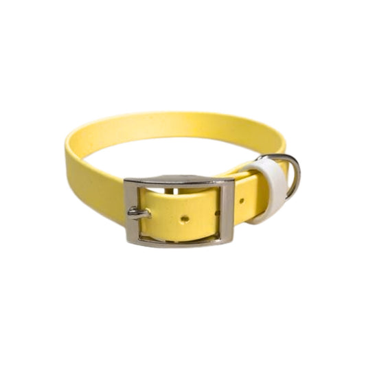 Halsband & Leine Set Nuri – pastellgelb