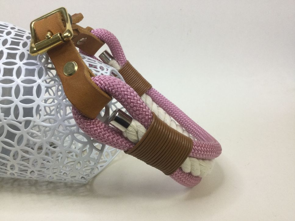 Halsband Lynn – Flieder,HU 36-39 cm