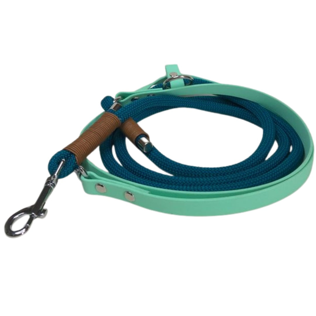 Crossbody Leine aus Biothane und Premiumtau
