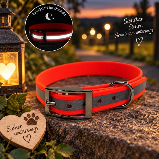 Biothane Halsband "Gleam", reflektierend