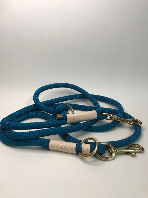 verstellbare Leine aus Premiumtau / Midnight Blue