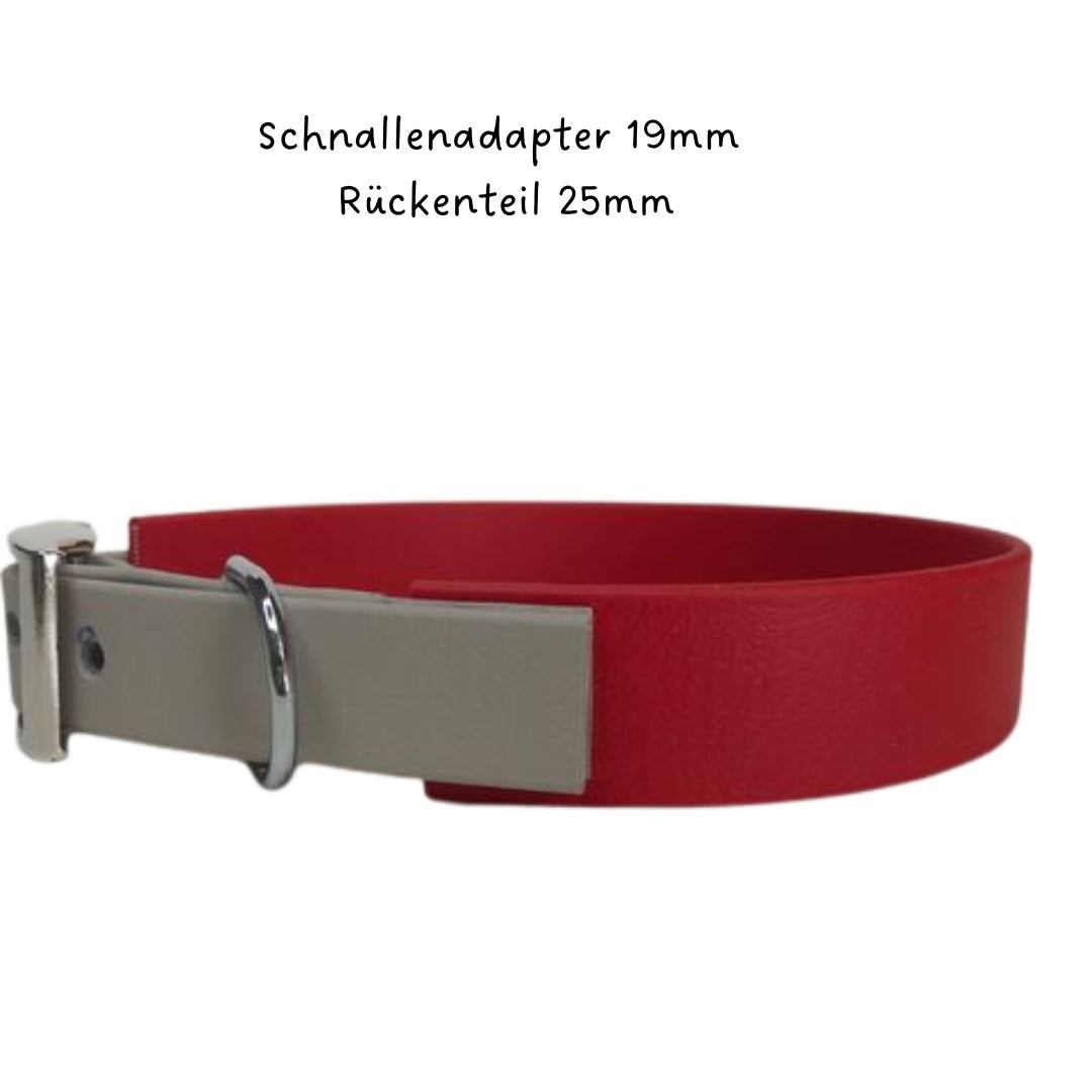 Konfigurator - Biothane Halsband "Duo", zweifarbig