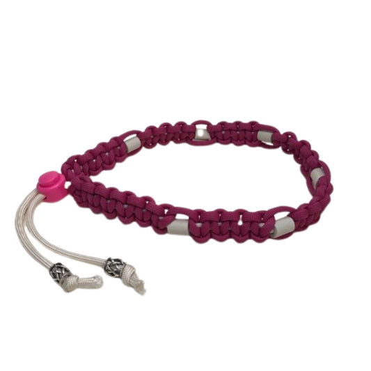 Halsband mit EM Keramikpipes, Halsumfang 41- 46 cm