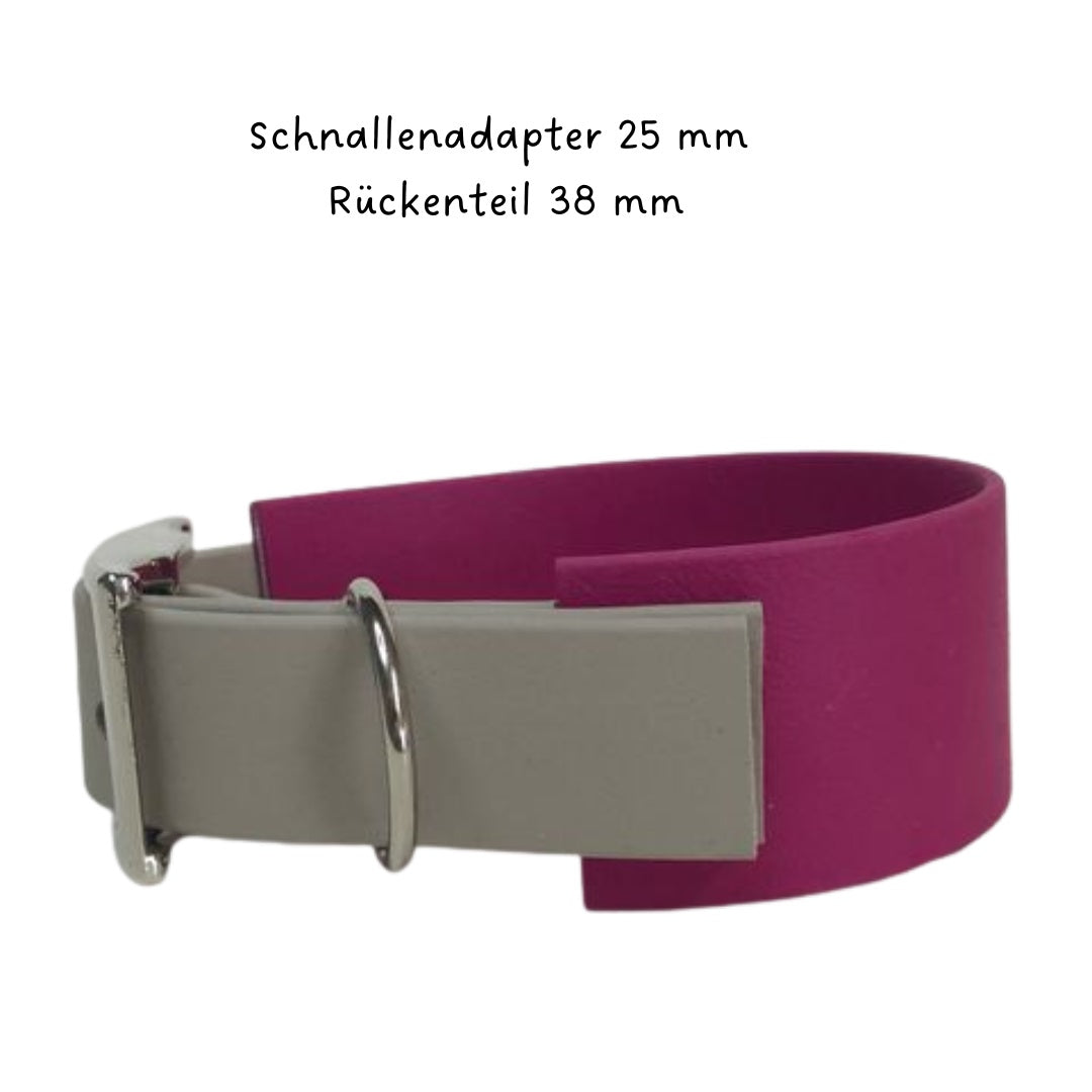 Konfigurator - Biothane Halsband "Duo", zweifarbig