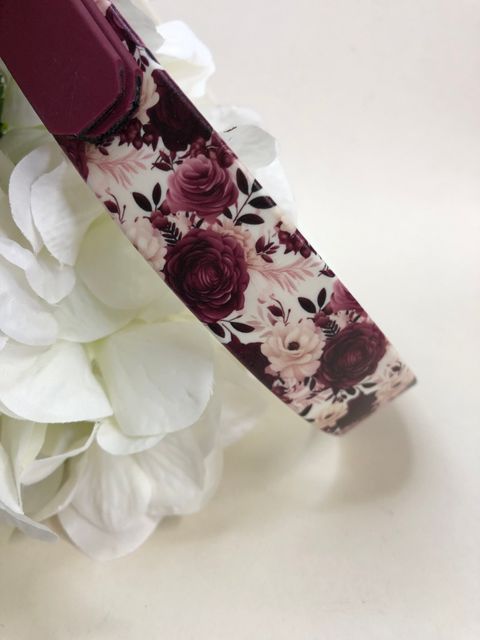 Biothane Halsband, Moitive Rosen Halumfang  41 -44 cm