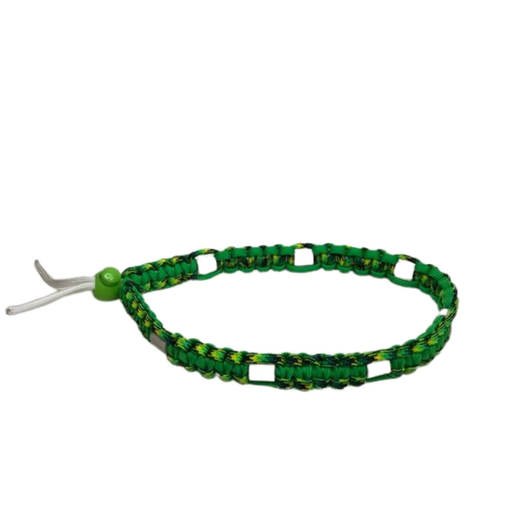 Halsband mit Keramikpipes, Halsumfang 43 cm