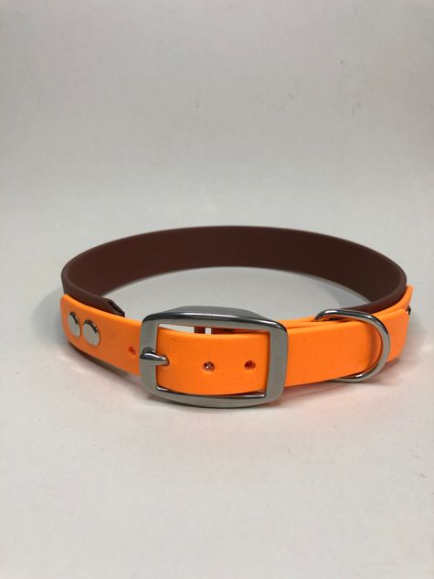 Handgefertigte Hundehalsband  aus Biothane, große Farbauswahl