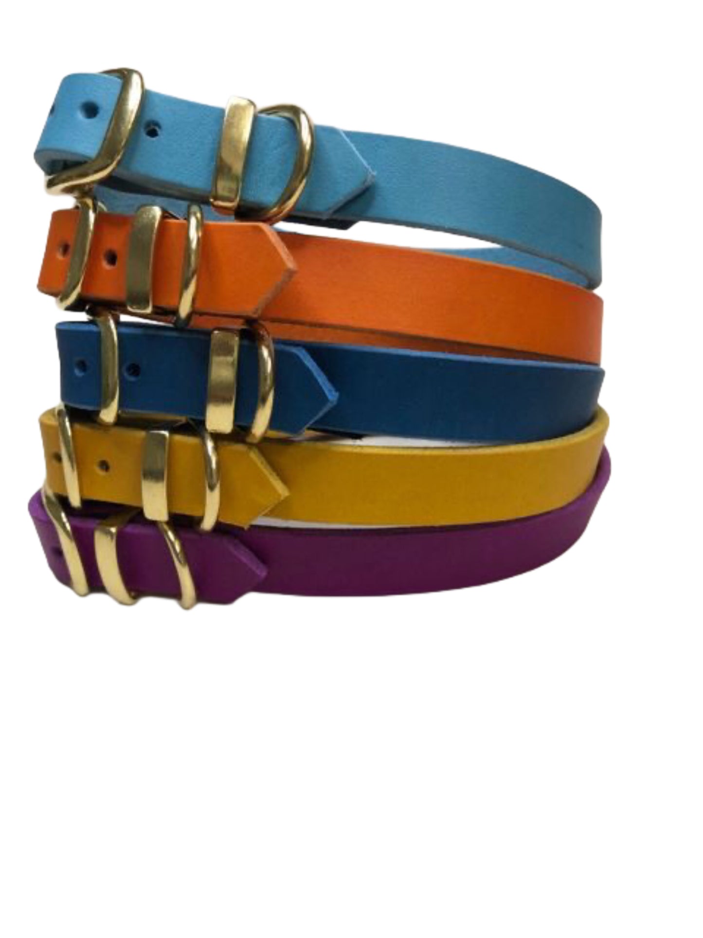 Halsband aus Leder von paleroad-desing, viele Farben, selbst gestalten, individuell, für alle Rassen