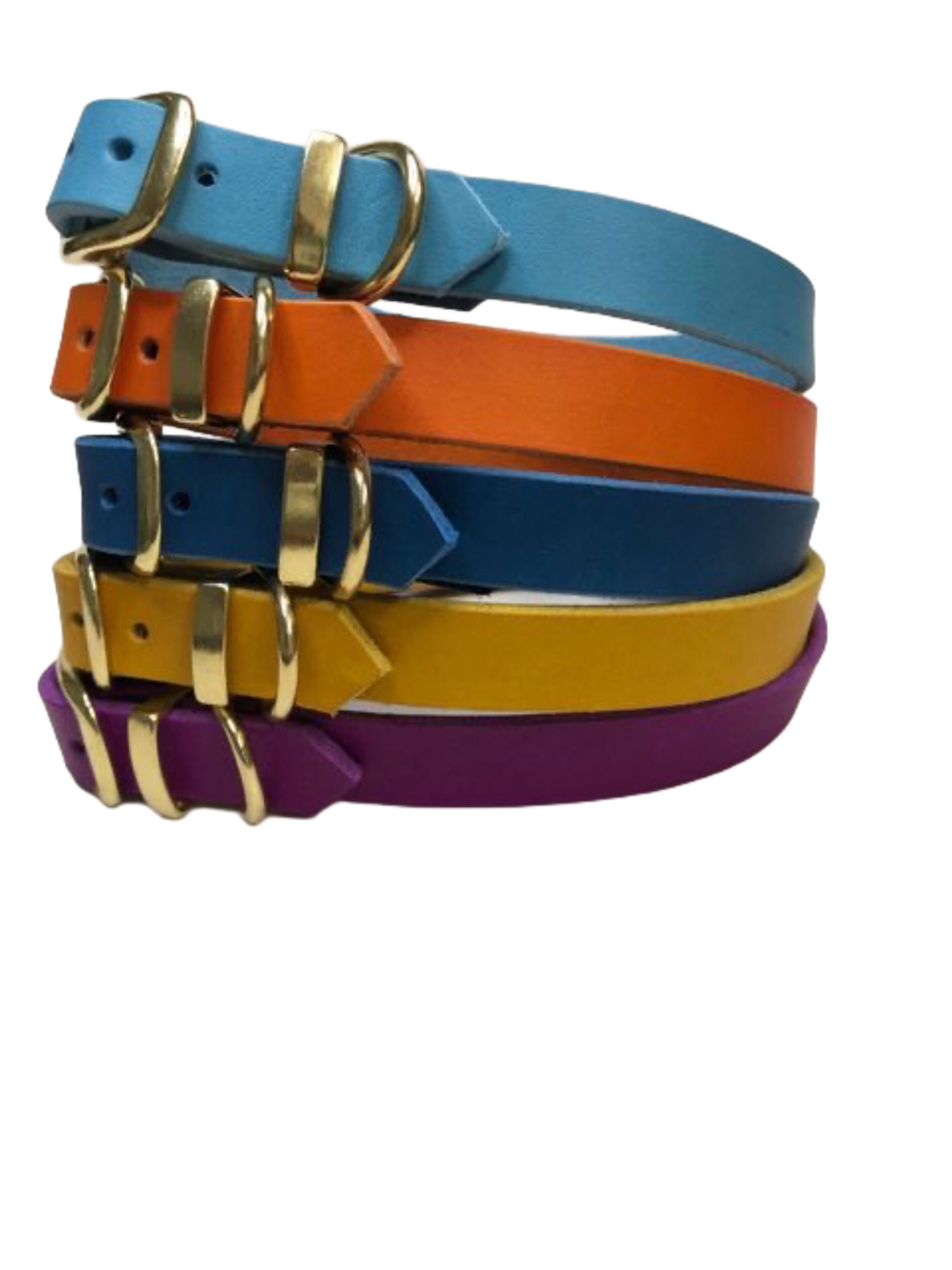 Halsband aus Leder von paleroad-desing, viele Farben, selbst gestalten, individuell, für alle Rassen
