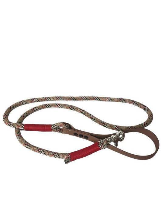 Cityleine aus Premiumtau/Tartan Beige