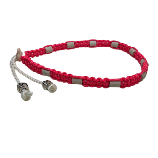 Halsband mit EM Keramikpipes, Halsumfang 44 - 47 cm