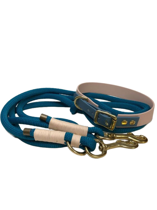 verstellbare Leine aus Premiumtau / Midnight Blue