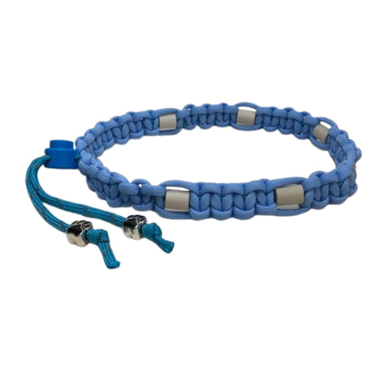 Halsband mit EM Keramikpipes, Halsumfang 41 - 46 cm