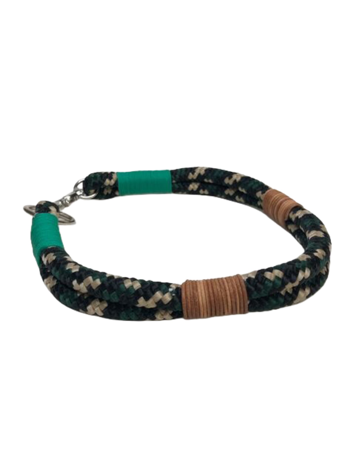 Tauhalsband für Hunde, Premiumtau ,viele Farben, handgefertigt, Paleroad- Design, individuell angefertigt, Halsbänder und Leinen