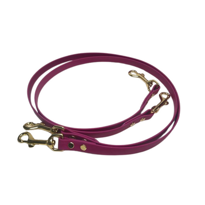 Koppellleine Set aus Biothane (wasserfest)/ Umhängeleine/Crossbody