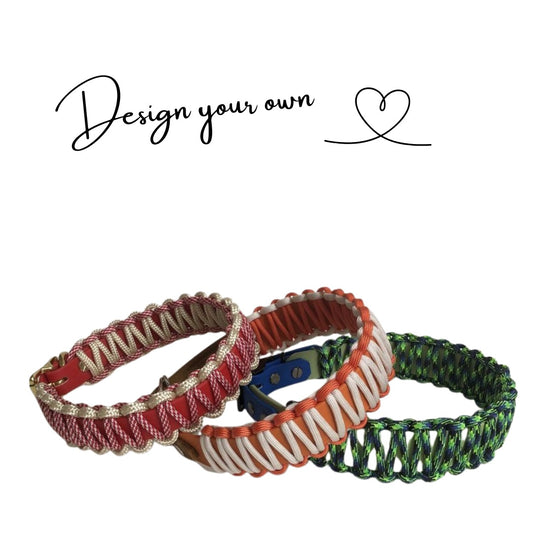 Konfigurator - Halsband Lace mit Paracord