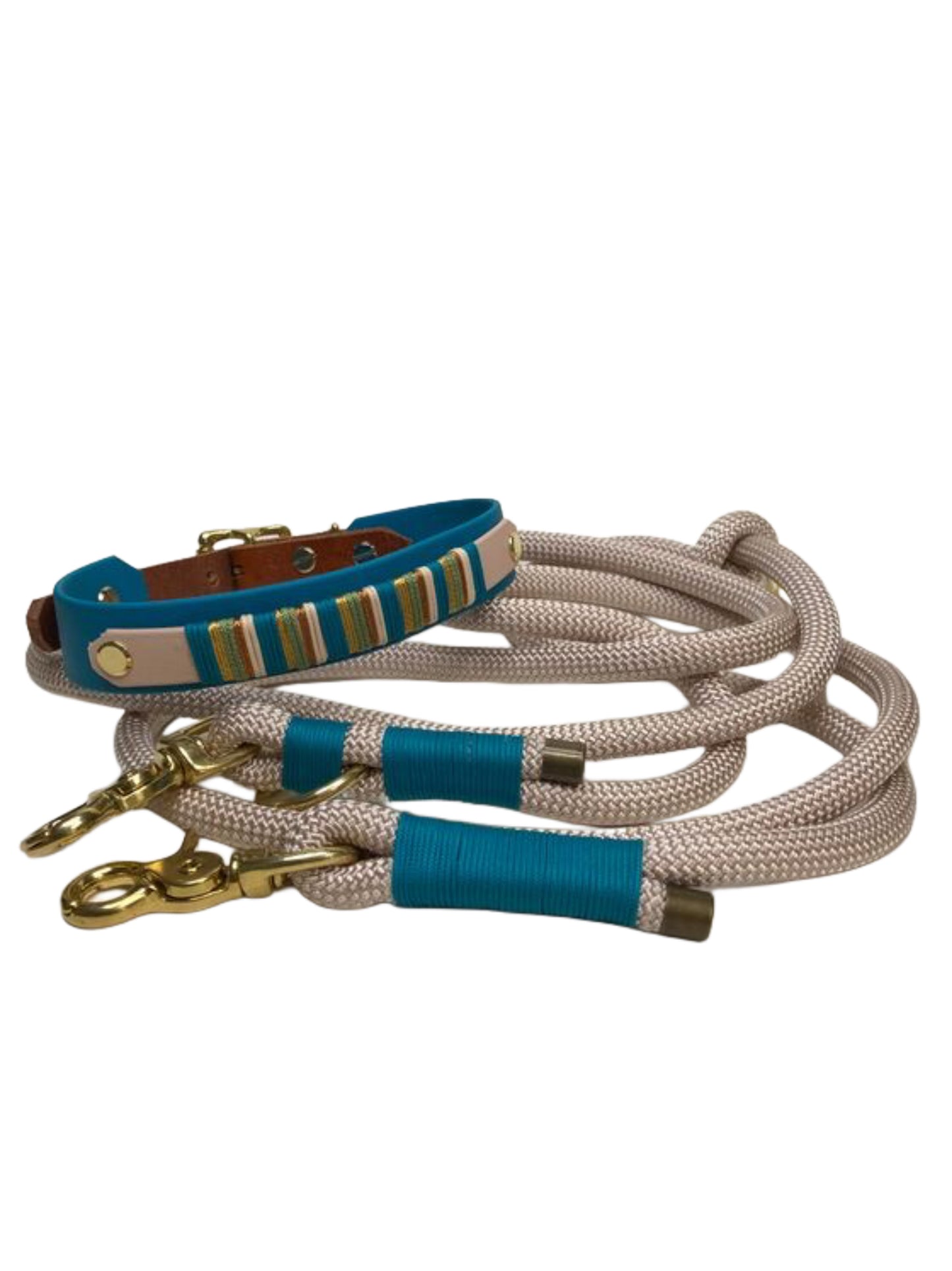 Material Mix Set/Biothane Halsband / Takelung & Leine  Premiumtau
