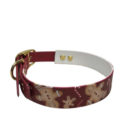 Halsband aus Biothane "Gingerbread"