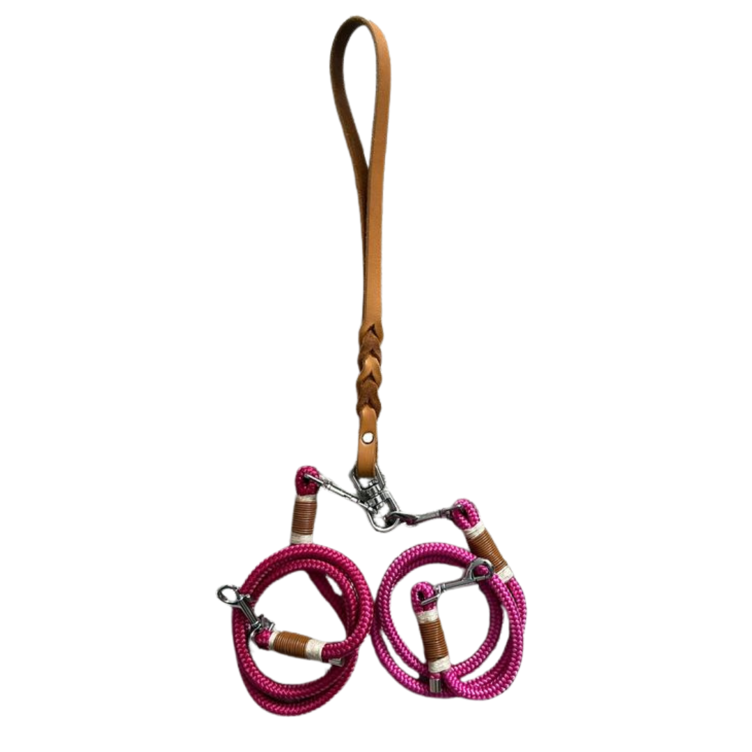 Koppelleinen Set mit Handschlaufe