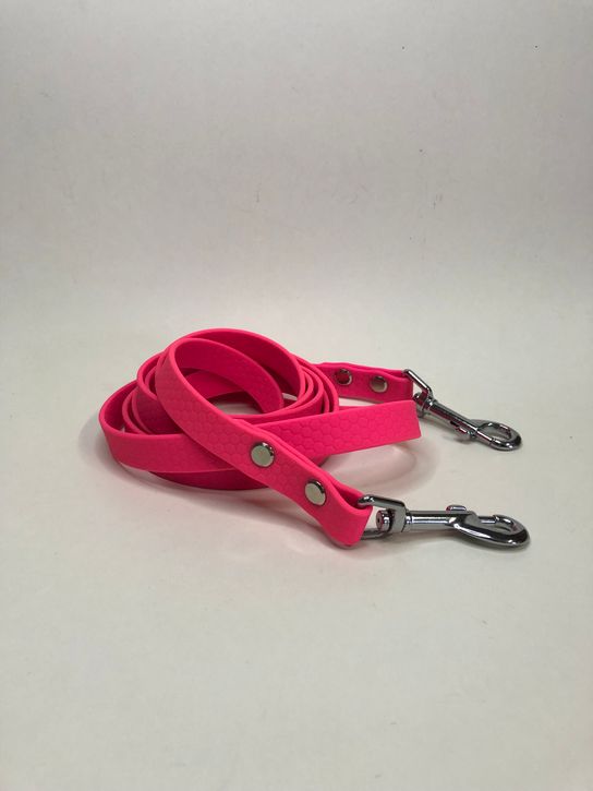 Schleppleine aus Hexa Gurtband/ Pink