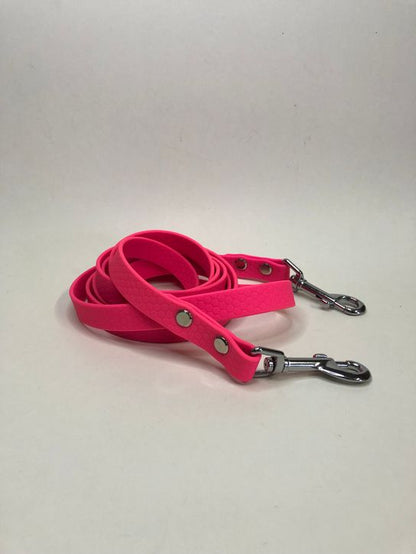 Schleppleine aus Hexa Gurtband/ Pink