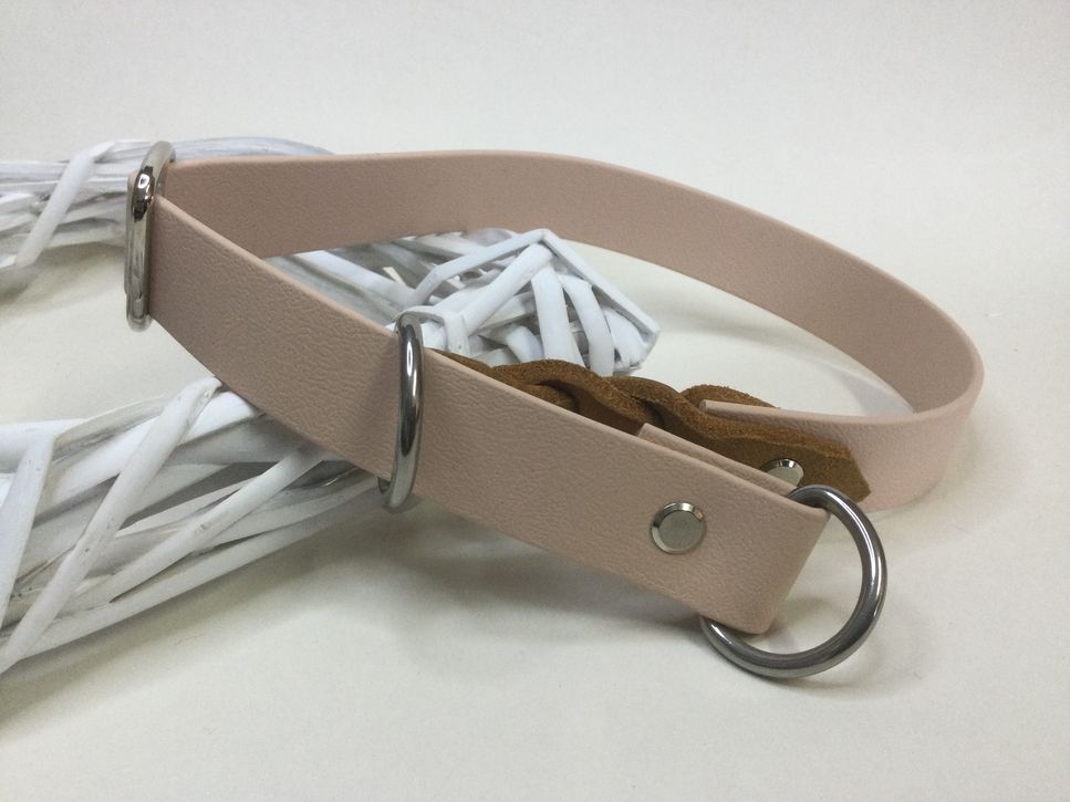 Zugstopp Dale, mit Fettleder Flechtung, HU 43 cm
