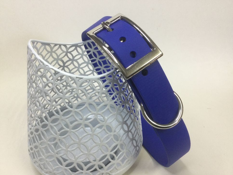 Halsband Basic Dunkelblau / HU 41-44 cm