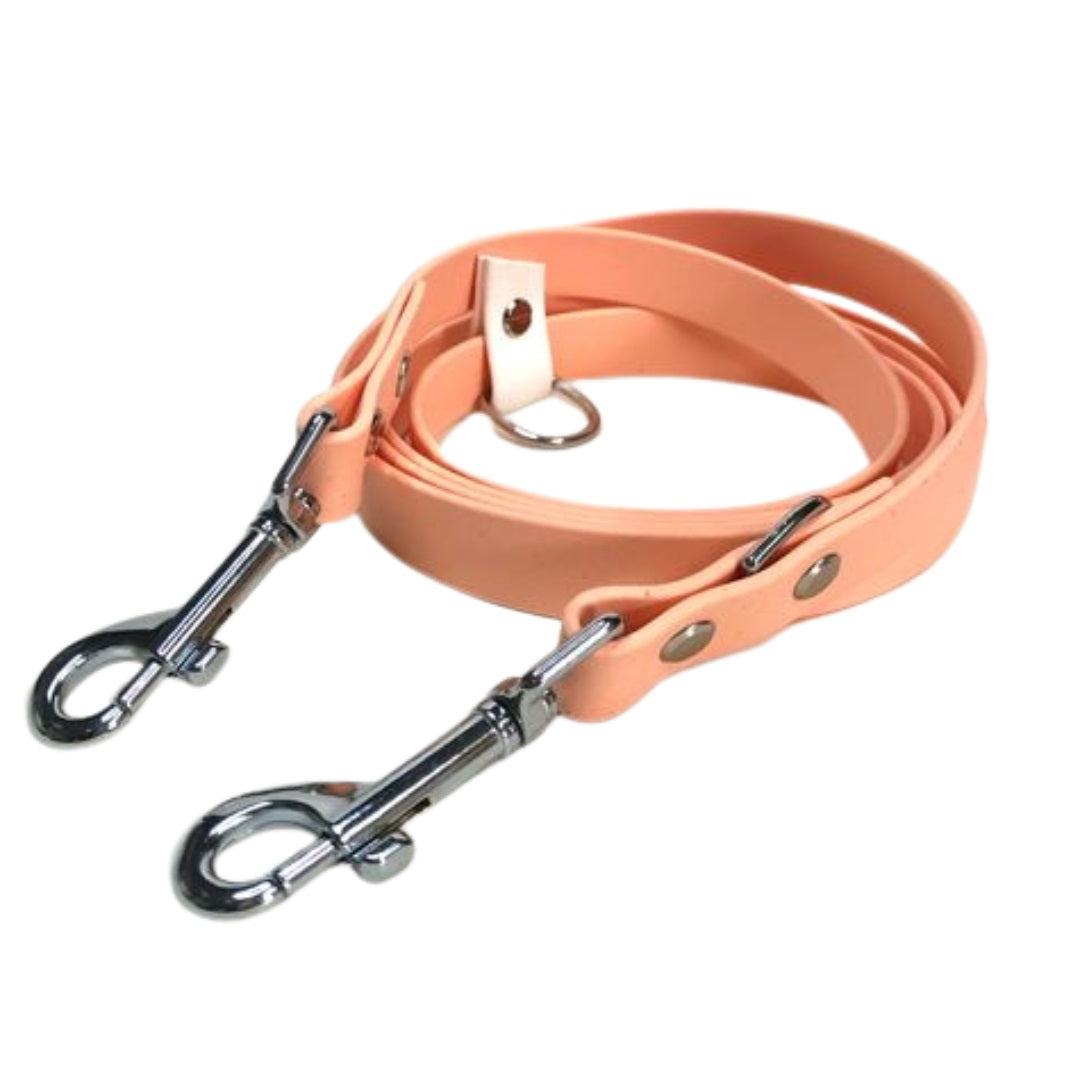 Halsband & Leine Set Nuri – pastellorange