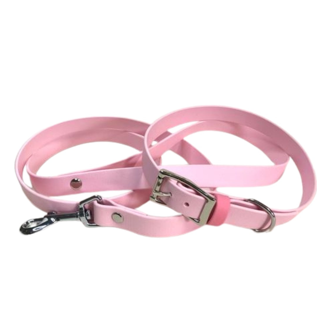Halsband & Leine Set Nuri – pastellrosa